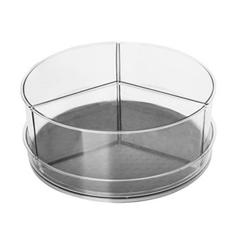 Spectrum Hexa Lazy Susan with 3 Removable Dividers