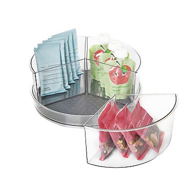 Spectrum Hexa Lazy Susan with 3 Removable Dividers