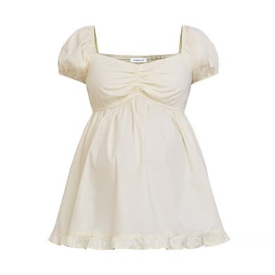 Maternity Motherhood® Off-The-Shoulder Ruched Top