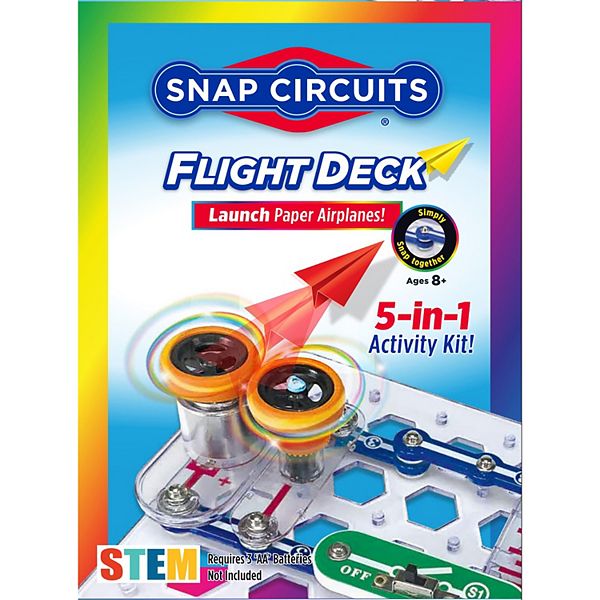 Elenco Snap Circuits: Flight Deck 5-in-1 Activity Kit