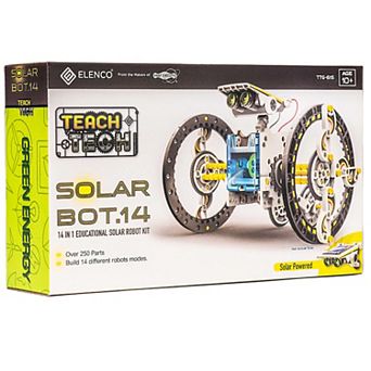 Elenco Teach Tech SolarBot.14 Transforming Solar Robot Kit STEM Learning Toy