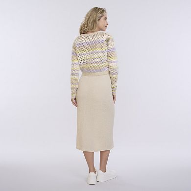 Maternity Motherhood® Textured Midi Sweater Dress