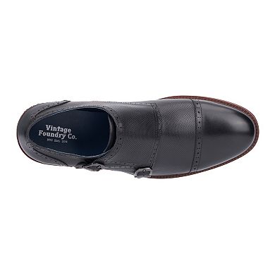 Vintage Foundry Co. Men's Morgan Dress Monk Strap Shoes