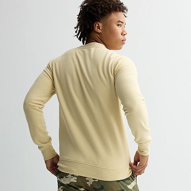 Men's Retrofit Cowboy Patch Fleece Crewneck Sweatshirt