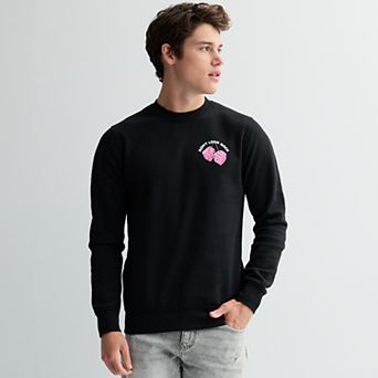 Men's Retrofit "Don't Look Back" Front & Back Graphic Sweatshirt