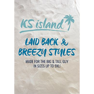 KingSize Men's Big & Tall Cling-Free Swim Muscle Tank