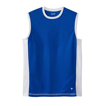 KingSize Men's Big & Tall Cling-Free Swim Muscle Tank
