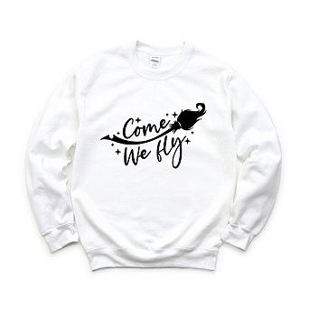 Come We Fly Broom Sweatshirt