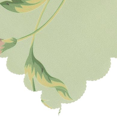 Rectangle Vinyl Tablecloth Wrinkle-resistant Table Cover For Kitchen Or Dining 55"x79"