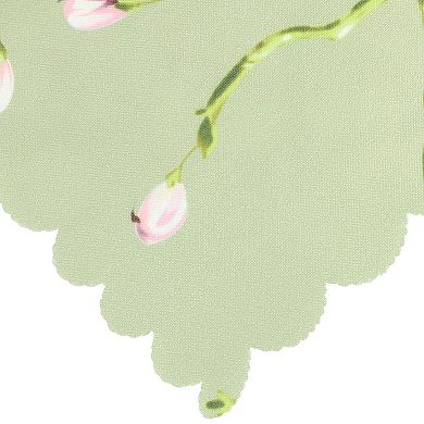 Rectangle Vinyl Tablecloth Wrinkle-resistant Table Cover For Kitchen Or Dining 47"x71"