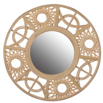 Modern Decorative Round Hanging Wall Mirror Elegant and Contemporary Design