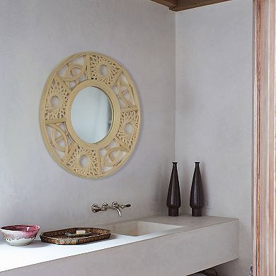 Modern Decorative Round Hanging Wall Mirror Elegant and Contemporary Design