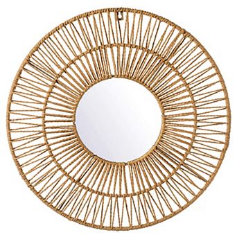Modern Decorative Round Hanging Wall Mirror Elegant and Contemporary Design