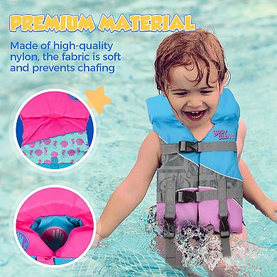 Body Glove Vision Infant Swim Vest - Nylon Life Jacket Fits Less Than 30 LBS