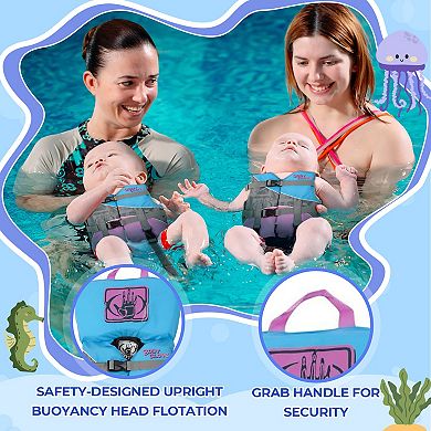 Body Glove Vision Infant Swim Vest - Nylon Life Jacket Fits Less Than 30 LBS