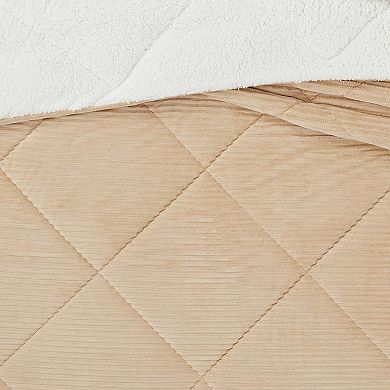 Brooklyn Loom Corduroy Tan 2-pc. Comforter Set