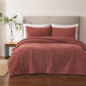 Brooklyn Loom Oversized Marshmallow Sherpa 3 pc Comforter Set