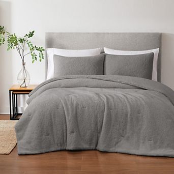 Brooklyn Loom Oversized Marshmallow Sherpa 3 pc Comforter Set