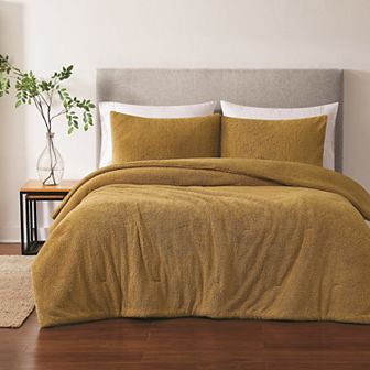 Brooklyn Loom Oversized Marshmallow Sherpa 3 pc Comforter Set