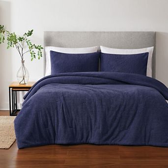 Brooklyn Loom Oversized Marshmallow Sherpa 3 pc Comforter Set