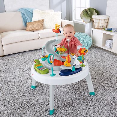Fisher-Price 2-in-1 Sit-to-Stand Activity Center & Toddler Spin ‘n Play Safari Table