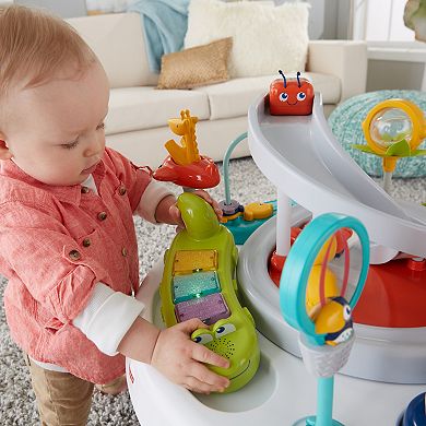 Fisher-Price 2-in-1 Sit-to-Stand Activity Center & Toddler Spin ‘n Play Safari Table