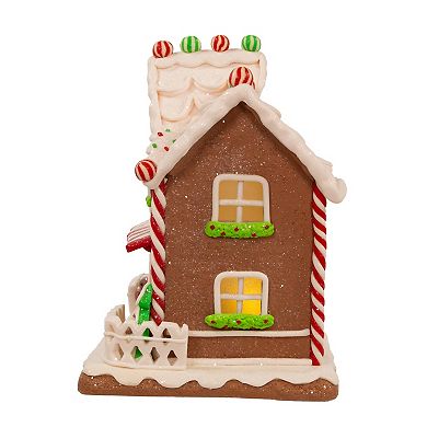 Hollywood Nutcracker Kurt Adler Light Up Two Floor Gingerbread House Table Decor