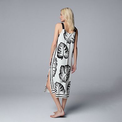 Women's Simply Vera Vera Wang Cozy Maxi Sleep Chemise