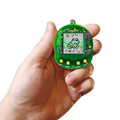 Top Secret Toys GigaPets: Floppy Frog - The 90’s GigaPets Reinvented Virtual Interactive Pet Keychain