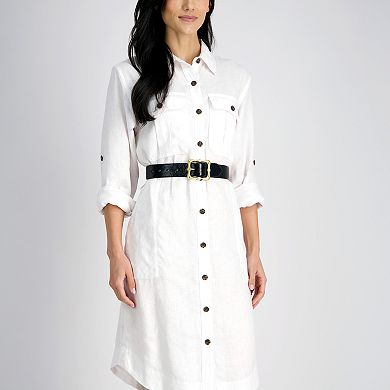 Women's LC Lauren Conrad Reversible Ornate Center Bar Buckle Belt
