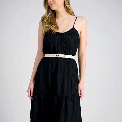 Women's LC Lauren Conrad Skinny Lizard Texture Belt