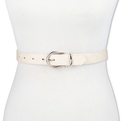 Women's LC Lauren Conrad Skinny Lizard Texture Belt