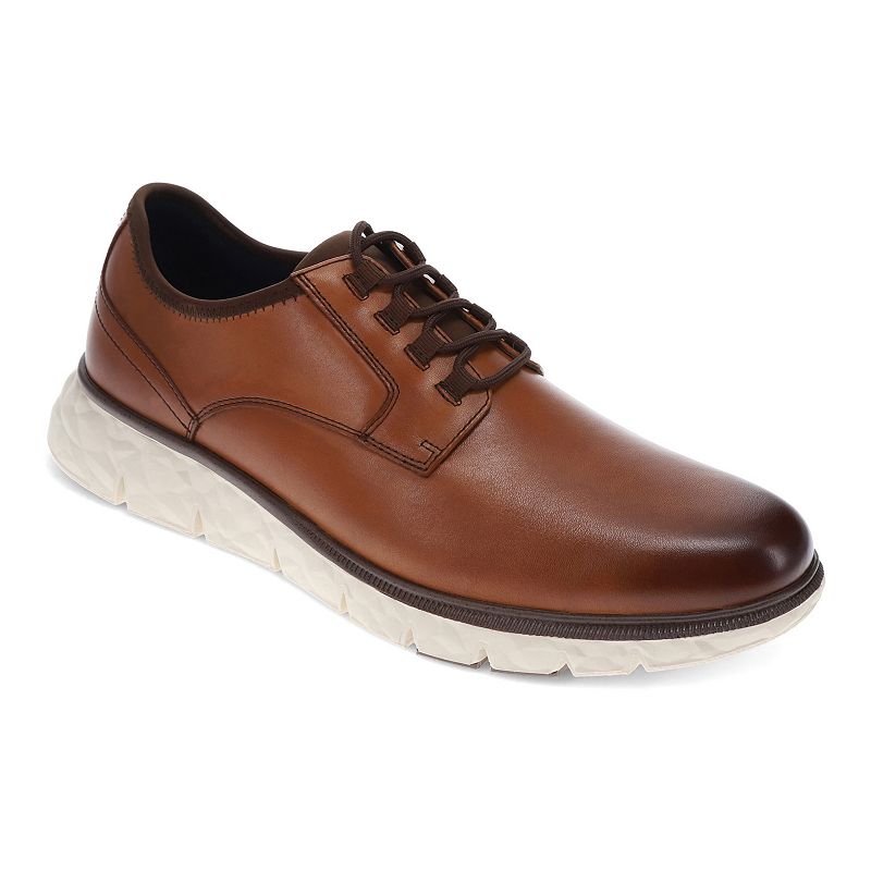 Dockers® Callum Men's Hybrid Leather Oxford Shoes, Size: 10, Butterscotch