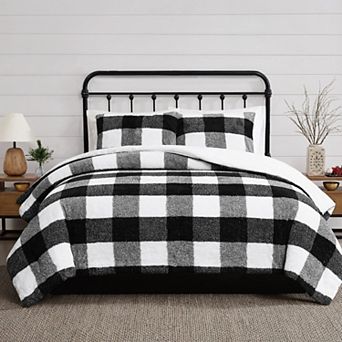 Cannon Cozy Buffalo Check Comforter Set with Shams