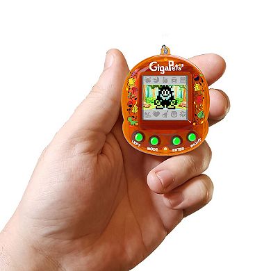 Top Secret Toys GigaPets: Cryptids - 3 Pets In 1, Multiple Evolutions, BigFoot, MothMan & Nessy, Virtual Interactive Pet Keychain