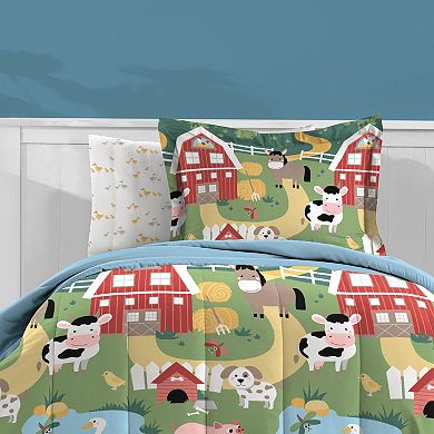 Dream Factory Barnyard Animals Bed Set