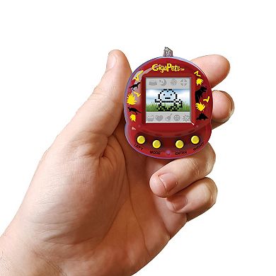 Top Secret Toys GigaPets: Tech T-Rex - The 90’s GigaPets Reinvented, Virtual Interactive Pet Keychain