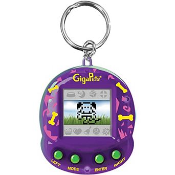 Top Secret Toys GigaPets: Pixel Puppy - The 90’s GigaPets Reinvented, Virtual Interactive Pet Keychain