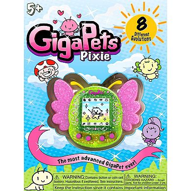 Top Secret Toys GigaPets: Pixie Virtual Interactive Pet Keychain