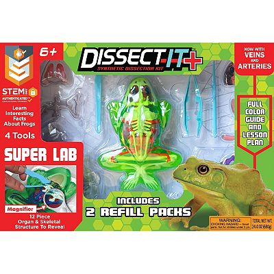 Top Secret Toys Dissect-It: Deluxe Super Frog Lab - Synthetic