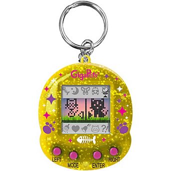 Top Secret Toys GigaPets: StarCat/CompuKitty Classic Or Magic, Virtual Interactive Pet Keychain