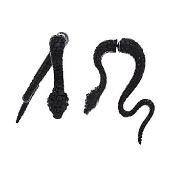 Simply Vera Vera Wang Front-Back Snake Earrings