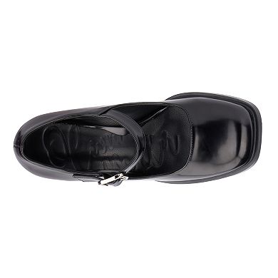 Olivia Miller Mercury Women's Block Heel Maryjanes