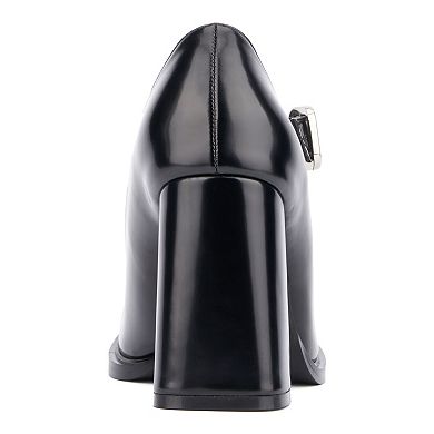 Olivia Miller Mercury Women's Block Heel Maryjanes