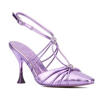 Olivia Miller Celestial Women's Strappy Pointed Stiletto Heels