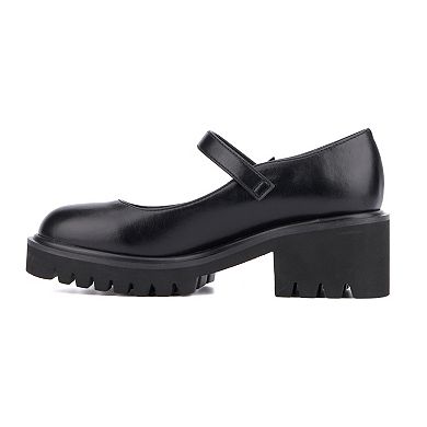 Olivia Miller North Node Women's Maryjane Platform Sandals