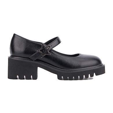 Olivia Miller North Node Women's Maryjane Platform Sandals