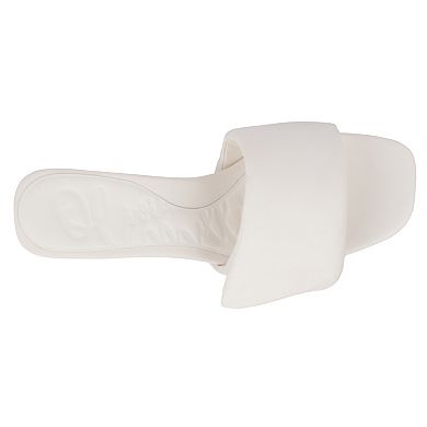 Olivia Miller Allure Women's Puffy Slide-On Heels