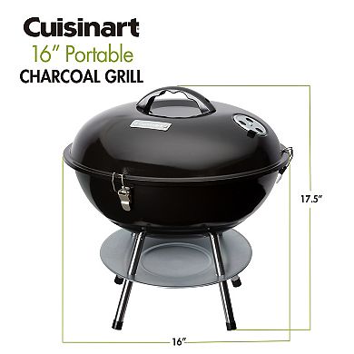 Cuisinart Outdoor 16" Portable Charcoal Grill