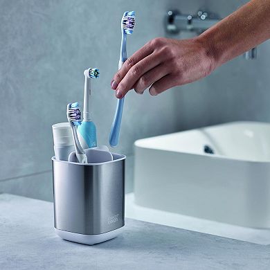 Joseph Joseph EasyStore™ Steel Toothbrush Caddy
